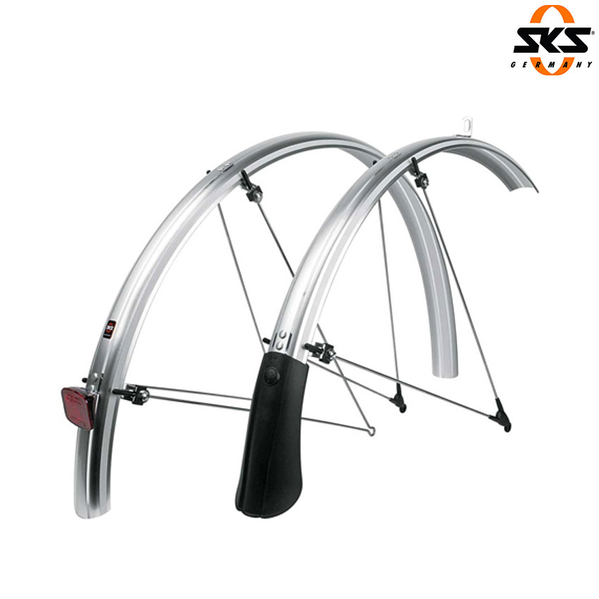 sks bluemels matt 35 road mudguard set