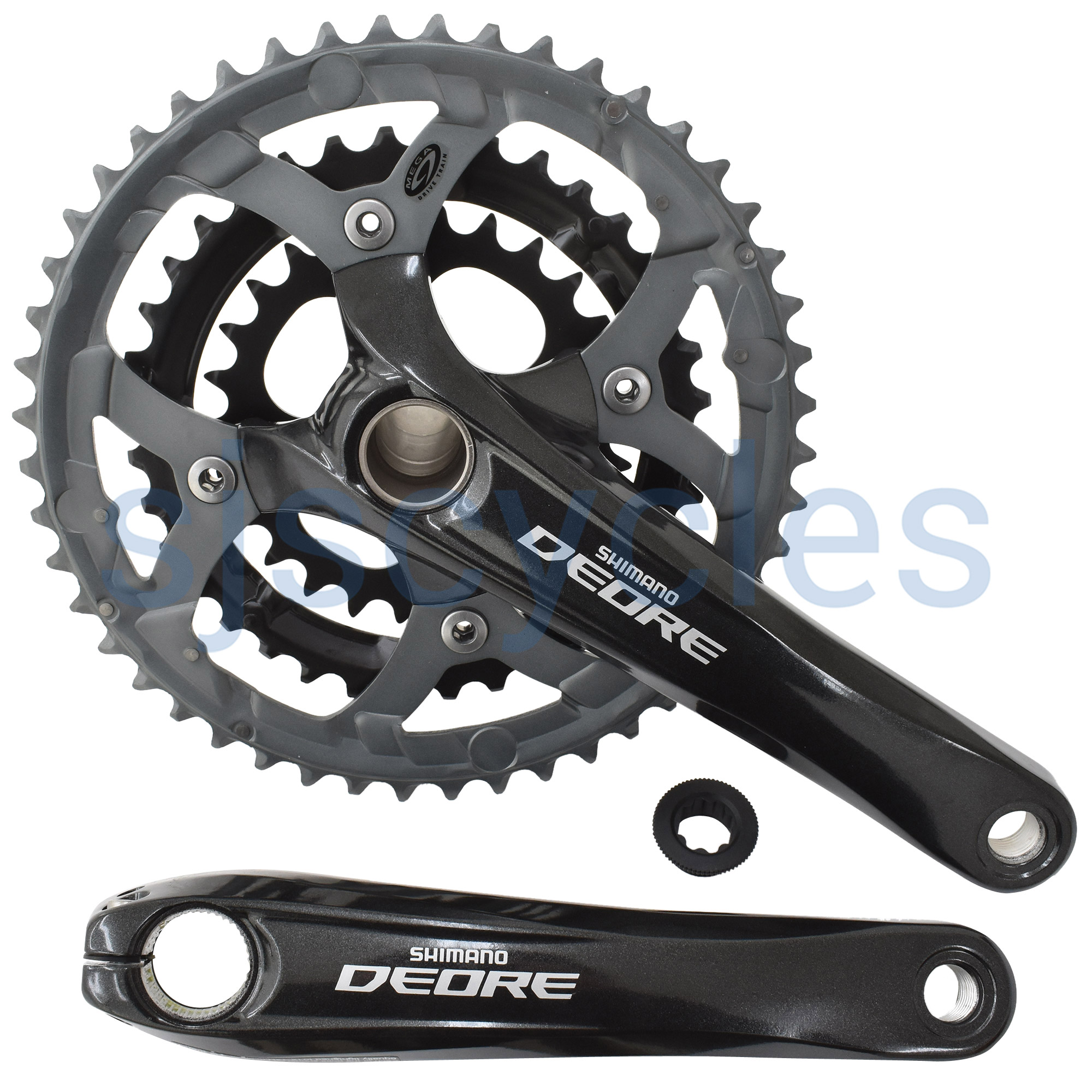 shimano 9 speed chainset