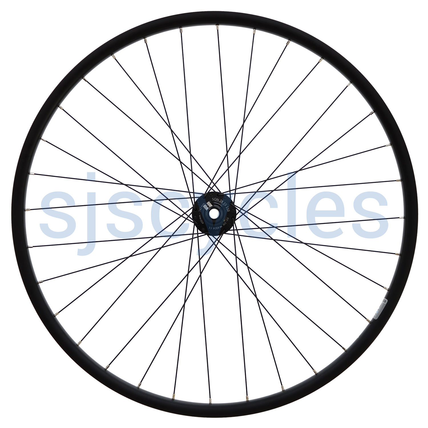 700c front wheel with disc hub