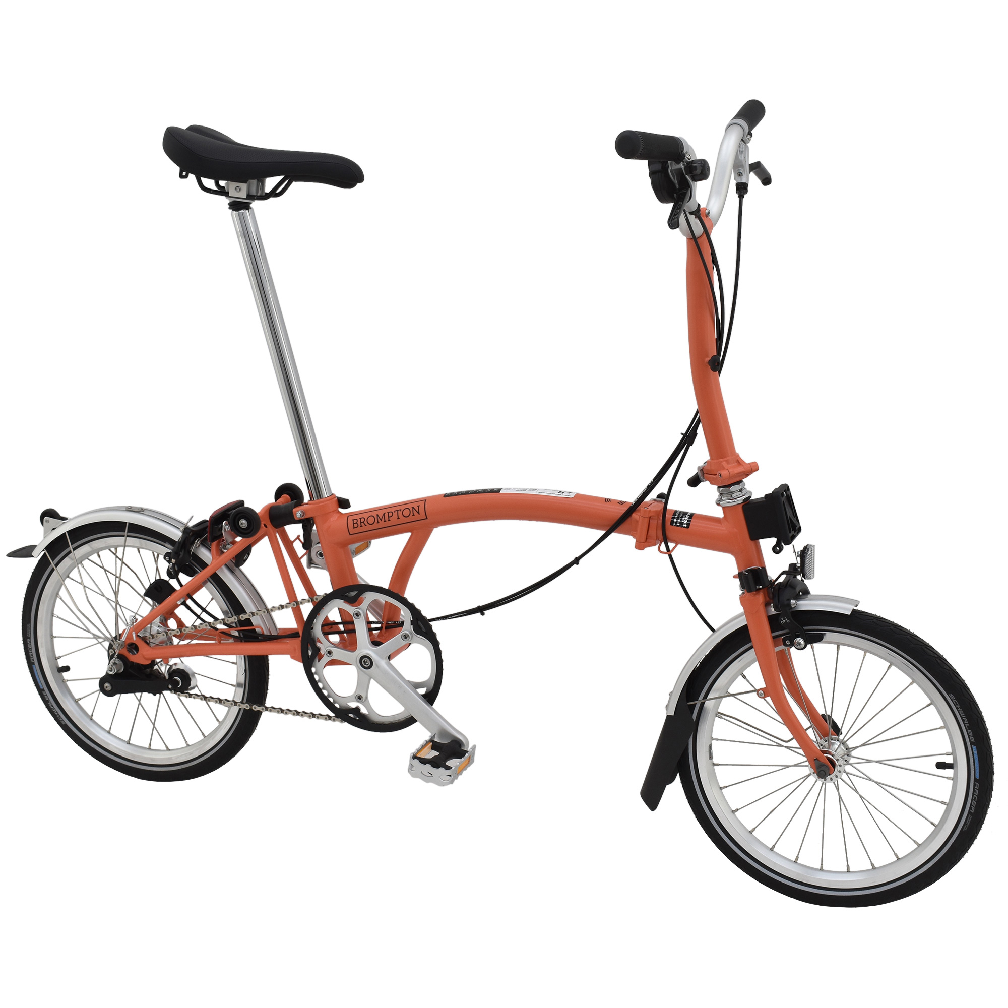 internal hub folding bike