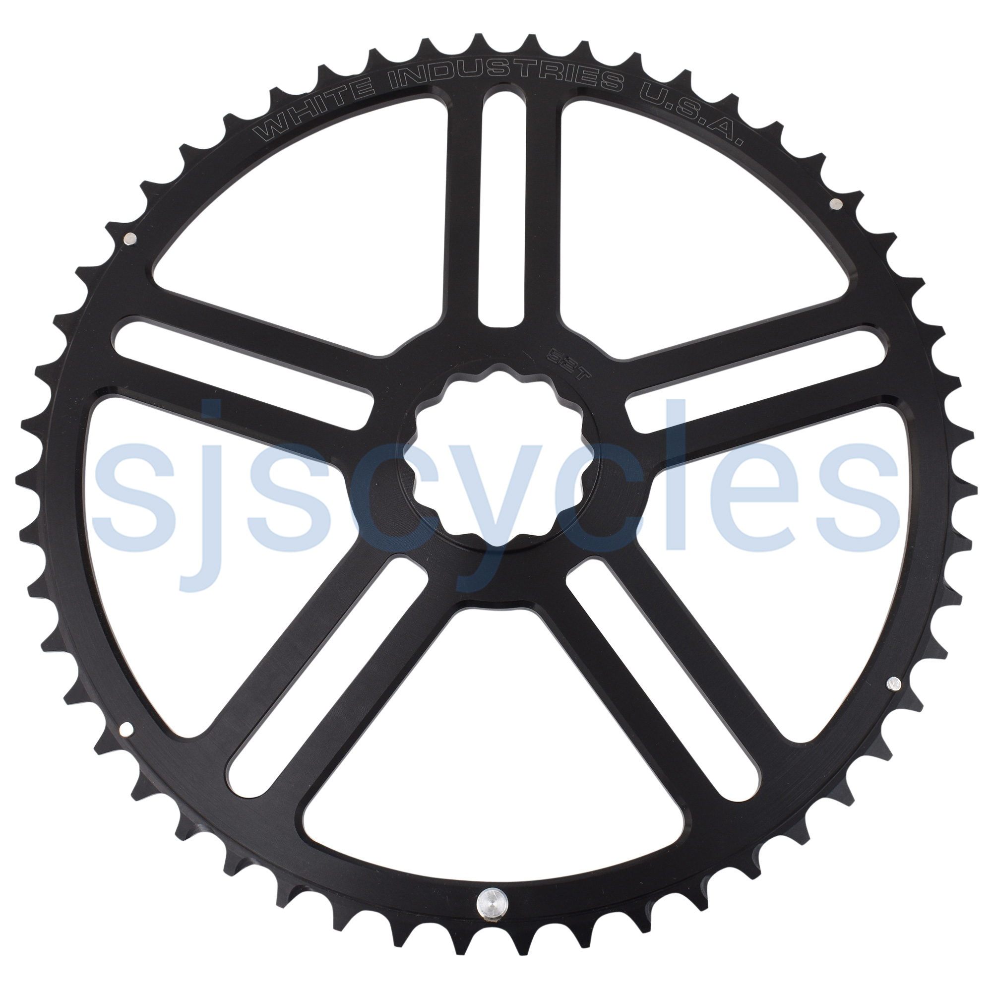 White Industries VBC MR30 Outer Chainring - Black - 52T