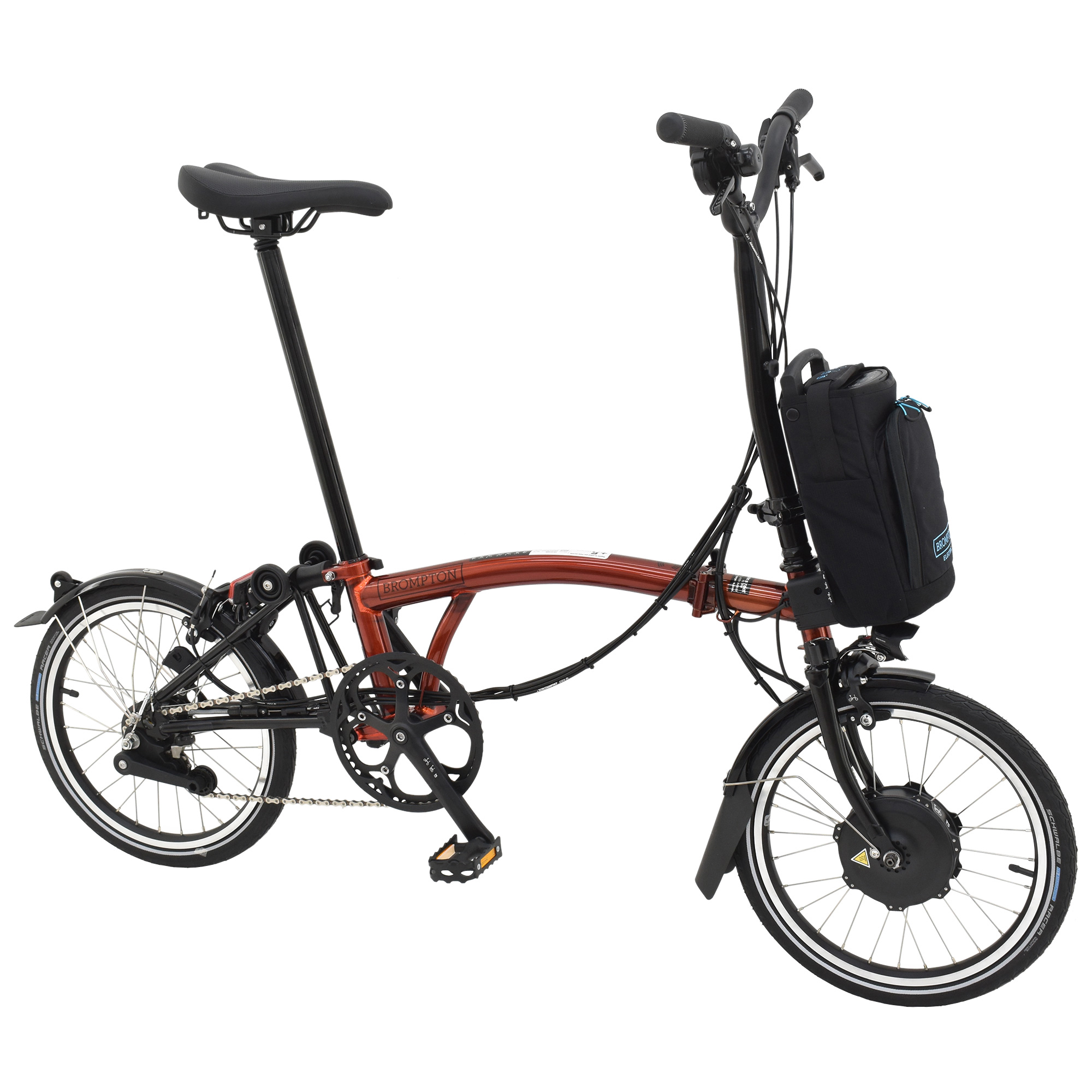 Brompton C Line Electric Explore Folding Bike