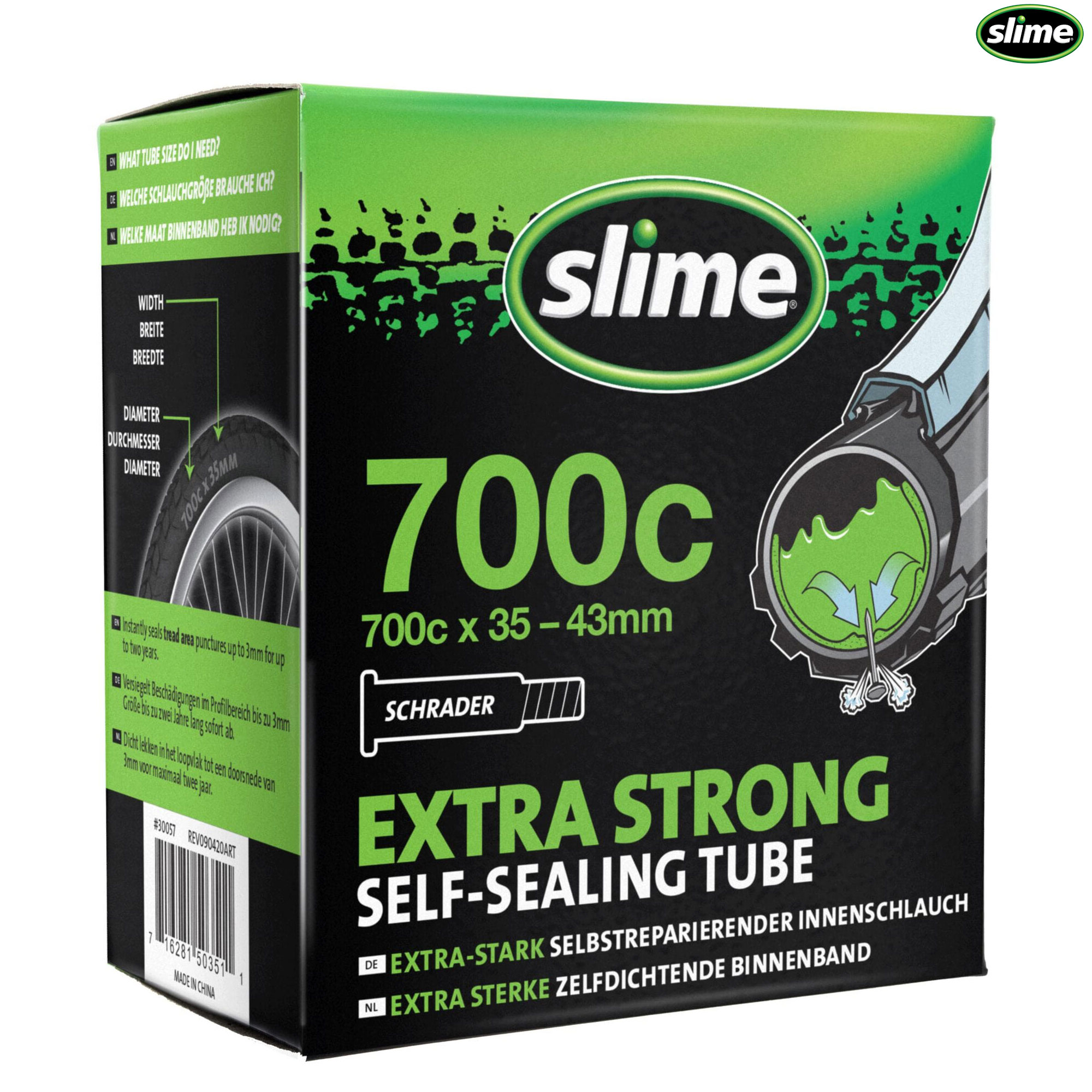 Slime inner sales tube 700 schrader